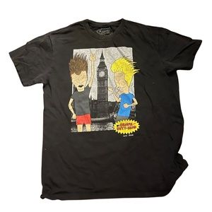 Beavis & Butthead Vintage T-Shirt: Adult Large: Mike Judge: MTV: Heavy Metal